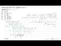 Jika (gof)(x)=4x^2+8x-3 dan f(x)=2x+4, maka g^(-1)(x)=....