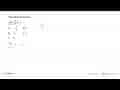 Tentukan limit dari ... lim x -> 1 (x^2-1)/(x^2-1)=... A.