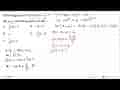 Garis singgung dari f(x) = cosx + x^2/pi di titik x=pi