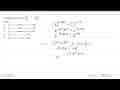 Himpunan penyelesaian (1/3)^(x^2-3x-5)<(1/2)^(-x-2) adalah