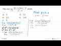 Nilal dari lim x->2 (2x+1)tan(x-2)/(x^2-4)adalah