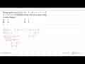 Ketiga garis lurus: ax+2y+3=0; x+y+1=0; 2x+3y+4=0 melalui