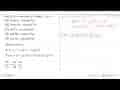 Jika f(x)=sin(sin^2 x), maka f'(x)=...