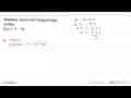 Tentukan invers dari fungsi-fungsi berikut. f(x)=2-5x