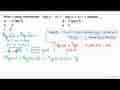 Nilai x yang memenuhi 7 log (x-5)+7 log (x+1)=1 adalah ....