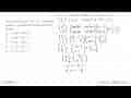 Hasil rotasi kurva y=4x^2-2x-3 terhadap pusat (1, -2)