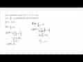 Jika diketahui fungsi f(x)=x/2+3 dan g(x)=3/4x-2, tentukan