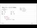 Jika f(x)=sin 3x maka f'(pi/2)=...