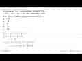 Polinomial f(x) dirumuskan dengan f(x)=6x64-5x^3-px+10.