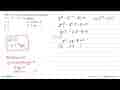 Nilai x yang memenuhi persamaan 2^2x-2^(x+1)-8=0 adalah