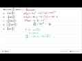 Jika y=cos (3/x), nilai y'=....