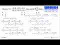 Diketahui f(x)= (sin 3x- sin 2x+ sin x)/(cos 3x - cos 2x +