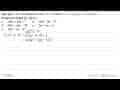 Jika f(x)=5x+3 dan g(x)=2x^2-x-8 , rumus komposisi fungsi