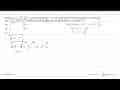 Parabola y = kx^2-4/9 x+1 memotong sumbu y di titik (0, p)