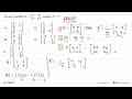 Invers matriks A = [1 2 3 4] adalah A^-1= ....