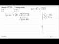 Bilangan 31.104^(1/5) x 8^(1/5) hasilnya adalah ...