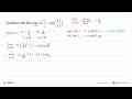 Tentukan nilai dari lim x->tak hingga 2x^2(1-cos (6/x))