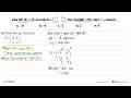 Jika det(A)=-8, matriks B=(-2 2x 3y 3), dan det(AB)=80 ,