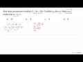 Akar-akar persamaan kuadrat x^2-3x-18=0 adalah x1 dan x2.