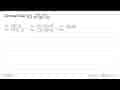 Tentukan nilai lim x->3 (4x^2-36)/(x^2+2x-15)!