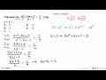 Diketahui limit x->3 (ax^2+bx+3)/(x^2-2x-3)=5/4 . Nilai