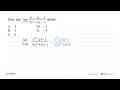 Nilai dari lim x mendekati 0 (x^2-2x-1)/(3x^2+6x-1)