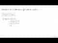 Jika f(x)=5x+2 dan g(x)=1/4(x^2), nilai (fog)(4)=...