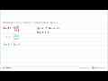 Diketahui sin x+cos x=1 dan tan x=1, tentukan nilai sin x