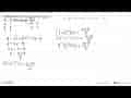 Diketahui f(x)=2x-3 dan (f o g)(x)=4x-9. Nilai dari g^-1