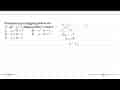 Persamaan garis singgung pada kurva y=2x^2-x+7 dengan