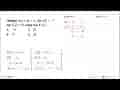 Diketahui f(x) = ax + b. Jika f(3) = -7 dan f(-2) = 13,