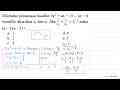 Diketahui persamaan kuadrat 3x^2 + ax + (3 - a)=0 memiliki