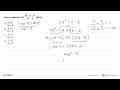 Bentuk sederhana dari (2x^2 + x - 6)/(4x^2 - 9) adalah....