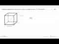 Panjang diagonal ruang kubus yang memiliki rusuk 2 akar(3)
