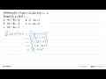 Misalkan f(x)=x^2, g(x)=2x, dan h(x)=1-x. Fungsi