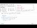 Diketahui f(x)=(1/3)x^3+x^2-3x+13 Jika g(x)=f(1-x) , maka