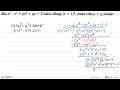 Jika x^5-x^3+px^2+qx+4 habis dibagi (x+1)^2, maka nilai p+q