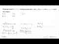 Persamaan kuadrat x^2+x+p=0 mempunyai akar-akar x1 dan x2.