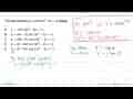 Turunan pertama y=cos(3x^2-2x+1) adalah....