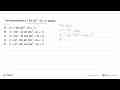 Turunan pertama y = sin(3x^2-2x+1) adalah....