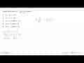 Daerah asal fungsi f(x)=3/(akar(2x^2-9x-5) adalah ...