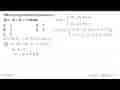 Nilai x yang memenuhi persamaan |2(x-4)+3|=5 adalah...