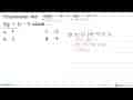 Penyelesaian dari 2(2y-1)+3(1-y)=4(y+1)-9 adalah ...