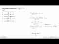 Penyelesaian pertidaksamaan x^2 + 6x - 21 / 2x-3 >= 2