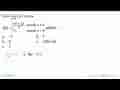 Nilai lim x -> 0 f(x), untuk f(x)=(x^2+2x)/x, untuk x=/=0