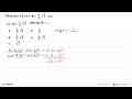 Diketahui sin (A + B)= 1/2 akar(3) , cos (A - B) =