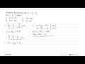 Himpunan penyelesaian dari x/5+y/4=2 1/2 dan x/2-y/3=1/2