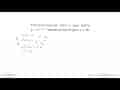 Tentukan batasan nilai x agar kurva y=6^(x^2+4x-3) berada