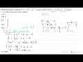 Diberikan fungsi kuadrat f(x)=9x^2+ax-b yang melalui titik