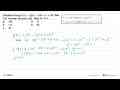 Diketahui fungsi f(x)=(2 x^3-2 x^2+x+4)^(5) dan f'(x)